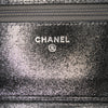 Chanel Quilted Iridescent Lambskin Tartan Button Wallet On Chain Secondhand