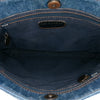 Chanel Small CC Stitched Denim Tote Secondhand