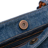 Chanel Small CC Stitched Denim Tote Secondhand