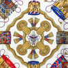 Hermès Les Tambours Silk Scarf 90 Secondhand