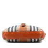 Burberry Medium House Check Canvas Ashwood Hobo Secondhand