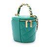 Chanel Quilted Lambskin Afternoon Tea Vanity Case with Chain Secondhand