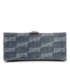 Balenciaga Small BB Monogram Denim Hourglass Top Handle Bag Secondhand
