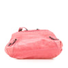 Balenciaga Lambskin Motocross Move On Drawstring Pouch Secondhand