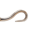 Hermès Leather and Palladium Plated Jumbo Hook Double Tour Bracelet Secondhand