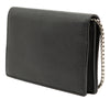 Balenciaga Calfskin Metal Plate City Wallet on Chain Secondhand
