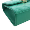 Chanel Mini CC Quilted Caviar Top Handle Flap with Chain Secondhand
