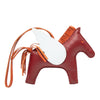 Hermès Milo Lambskin and Swift Grigri Rodeo Pegase Bag Charm PM Secondhand