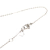 Dior Brass Heart Logo Pendant Necklace Secondhand