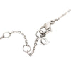 Dior Brass Heart Logo Pendant Necklace Secondhand