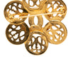 Chanel CC Gold Plated Flower Brooch Secondhand