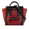 Celine Nano Tricolor Leather Luggage Tote Secondhand