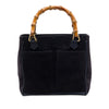 Gucci Suede Bamboo Satchel Secondhand