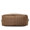 Fendi Zucchino Canvas Shoulder Bag Secondhand