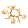 Chanel Gold Plated Lucky Charms Bracelet Secondhand