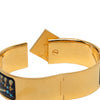 Hermès Wide Printed Enamel Loquet Bracelet PM Secondhand