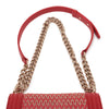 Secondhand Chanel Small Straw and Lambskin Boy Flap
