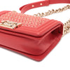 Secondhand Chanel Small Straw and Lambskin Boy Flap