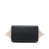 Celine Small Tricolor Leather Trapeze Satchel Secondhand