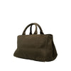 Prada Large Canvas Canapa Bijoux Satchel Secondhand