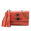 Gucci Small Leather Miss Bamboo Crossbody Secondhand
