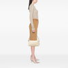 Ferragamo Gancini Canvas Shoulder Bag Secondhand