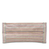 Dior Medium Embroidered Canvas Stripes Book Tote Secondhand