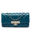 Chanel Quilted Patent Golden Class East West Wallet on Chain Secondhand