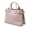 Burberry Medium Leather and House Check Banner Satchel Secondhand