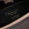 Burberry Medium Leather and House Check Banner Satchel Secondhand