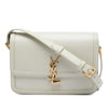 Saint Laurent Medium Smooth Calfskin Solferino Satchel In Box Secondhand