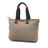 Gucci GG Canvas Web Tote Secondhand