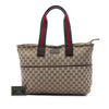 Gucci GG Canvas Web Tote Secondhand