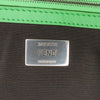 Fendi Zucca Embossed Stitched Leather Baguette Satchel Secondhand
