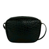 Ferragamo Croc Embossed Leather Vara Crossbody Secondhand