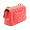 Chanel Mini Rectangular Classic Lambskin Single Flap Secondhand