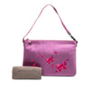 Bottega Veneta Satin Embroidered Butterflies Shoulder Bag Secondhand