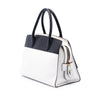 Prada Bicolor Saffiano and City Calf Esplanade Satchel Secondhand