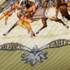 Hermès Les Chevaux des Moghols Pleated Silk Scarf Secondhand