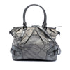 Burberry Glitter Smoke Check Canvas Check Satchel Secondhand