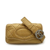 Chanel Quilted Aged Calfskin Vintage Ligne Messenger Flap Secondhand