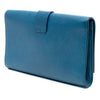 Secondhand Saint Laurent Textured Leather Chyc Ligne Clutch