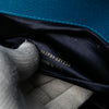 Secondhand Saint Laurent Textured Leather Chyc Ligne Clutch