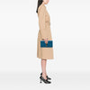 Secondhand Saint Laurent Textured Leather Chyc Ligne Clutch