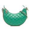 Chanel Small Quilted Lambskin Chain Around Hook Hobo Bag Secondhand