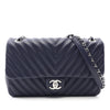 Chanel Jumbo CC Chevron Lambskin Single Flap Secondhand