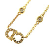 Dior Gold Plated Clair D Lune Necklace Secondhand