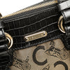 Celine C Carriage Canvas Satchel Secondhand