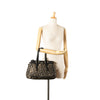 Celine C Carriage Canvas Satchel Secondhand
