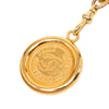 Chanel Gold Plated CC Medallion Triple Chain Belt Secondhand